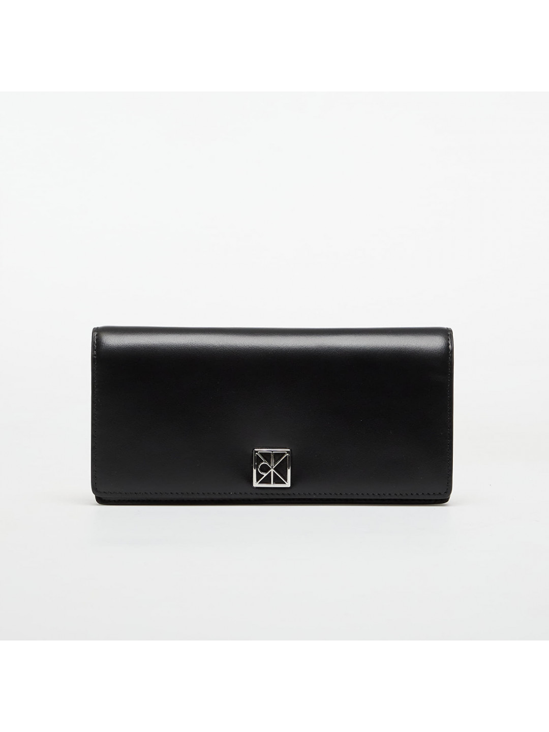 Peněženka Calvin Klein Emblem Hw Long Bifold Wallet Black Universal